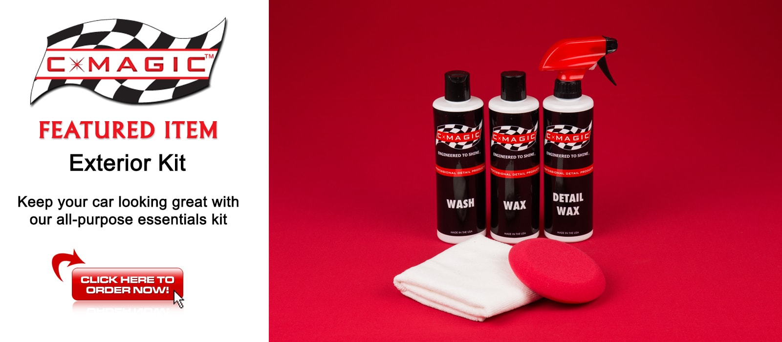 C-Magic Wax  Professional Quality Auto Wax and Detailing Products