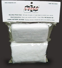 Microfiber Towel/Foam Applicator Combo Pack