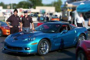 Corvette using C*Magic Products